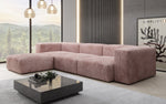 Lade das Bild in den Galerie-Viewer, Luxuriöses Ecksofa Snug aus Cordstoff – Modernes Design, Hoher Komfort, Verstellbar