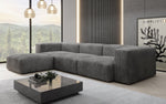 Lade das Bild in den Galerie-Viewer, Luxuriöses Ecksofa Snug aus Cordstoff – Modernes Design, Hoher Komfort, Verstellbar
