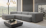 Lade das Bild in den Galerie-Viewer, Gemütliches L-Sofa aus Bouclé: Luxus und Komfort für Ihr Zuhause