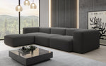 Lade das Bild in den Galerie-Viewer, Gemütliches L-Sofa aus Bouclé: Luxus und Komfort für Ihr Zuhause