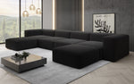 Lade das Bild in den Galerie-Viewer, Luxuriöses U-Form Bouclé Designer Sofa: Gemütlich, Modern, Groß für Ihr Wohnzimmer
