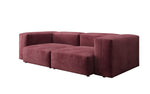 Lade das Bild in den Galerie-Viewer, Luxuriöses Snug 2-Sitzer Samtsofa: Modernes Design, Ultrakomfortabel für Ihr Wohnzimmer