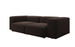 Lade das Bild in den Galerie-Viewer, Exklusives Designer 2-Sitzer Sofa Snug: Luxuriöser Bouclé-Stoff, Modern & Komfortabel