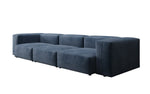 Lade das Bild in den Galerie-Viewer, Luxuriöses Designer 3-Sitzer Samtsofa Snug – Komfortables Wohnzimmer Sofa mit Stil