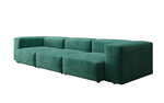 Lade das Bild in den Galerie-Viewer, Luxuriöses Designer 3-Sitzer Samtsofa Snug – Komfortables Wohnzimmer Sofa mit Stil