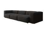 Lade das Bild in den Galerie-Viewer, Designer 3-Sitzer Sofa Snug: Luxuriöses Stoff-Sofa für modernes Wohnzimmer