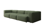 Lade das Bild in den Galerie-Viewer, Designer 3-Sitzer Sofa Snug: Luxuriöses Stoff-Sofa für modernes Wohnzimmer