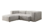 Lade das Bild in den Galerie-Viewer, Luxuriöses L-Sofa Snug Mini Samt: Modulares Ecksofa für ultimativen Komfort