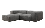Lade das Bild in den Galerie-Viewer, Gemütliches Designer L-Sofa Snug Mini aus Cordstoff für modernes Wohnen