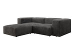 Lade das Bild in den Galerie-Viewer, Gemütliches Designer L-Sofa Snug Mini aus Cordstoff für modernes Wohnen
