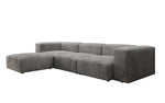 Lade das Bild in den Galerie-Viewer, Luxuriöses Ecksofa Snug aus Cordstoff – Modernes Design, Hoher Komfort, Verstellbar