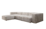 Lade das Bild in den Galerie-Viewer, Luxuriöses Ecksofa Snug aus Cordstoff – Modernes Design, Hoher Komfort, Verstellbar