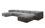 Lade das Bild in den Galerie-Viewer, Luxuriöses U-Sofa Snug im Cord-Design – Modern, Gemütlich, Großzügig für Ihr Wohnzimmer