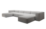 Lade das Bild in den Galerie-Viewer, Luxuriöses U-Form Bouclé Designer Sofa: Gemütlich, Modern, Groß für Ihr Wohnzimmer