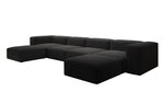 Lade das Bild in den Galerie-Viewer, Luxuriöses U-Form Bouclé Designer Sofa: Gemütlich, Modern, Groß für Ihr Wohnzimmer