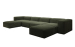 Lade das Bild in den Galerie-Viewer, Luxuriöses U-Form Bouclé Designer Sofa: Gemütlich, Modern, Groß für Ihr Wohnzimmer