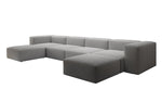 Lade das Bild in den Galerie-Viewer, Luxuriöses U-Form Bouclé Designer Sofa: Gemütlich, Modern, Groß für Ihr Wohnzimmer