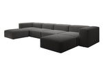 Lade das Bild in den Galerie-Viewer, Luxuriöses U-Form Bouclé Designer Sofa: Gemütlich, Modern, Groß für Ihr Wohnzimmer