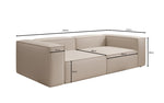 Lade das Bild in den Galerie-Viewer, Luxuriöses Designer Sofa Lesley 3-Sitzer: Modern, Komfortabel & Vielseitig in Stoff