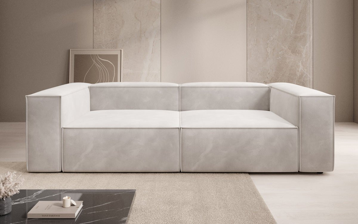 Luxuriöses Designer Samt Sofa Lesley 3-Sitzer – Eleganz trifft Komfort