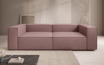 Lade das Bild in den Galerie-Viewer, Luxuriöses Designer Sofa Lesley 3-Sitzer: Modern, Komfortabel & Vielseitig in Stoff