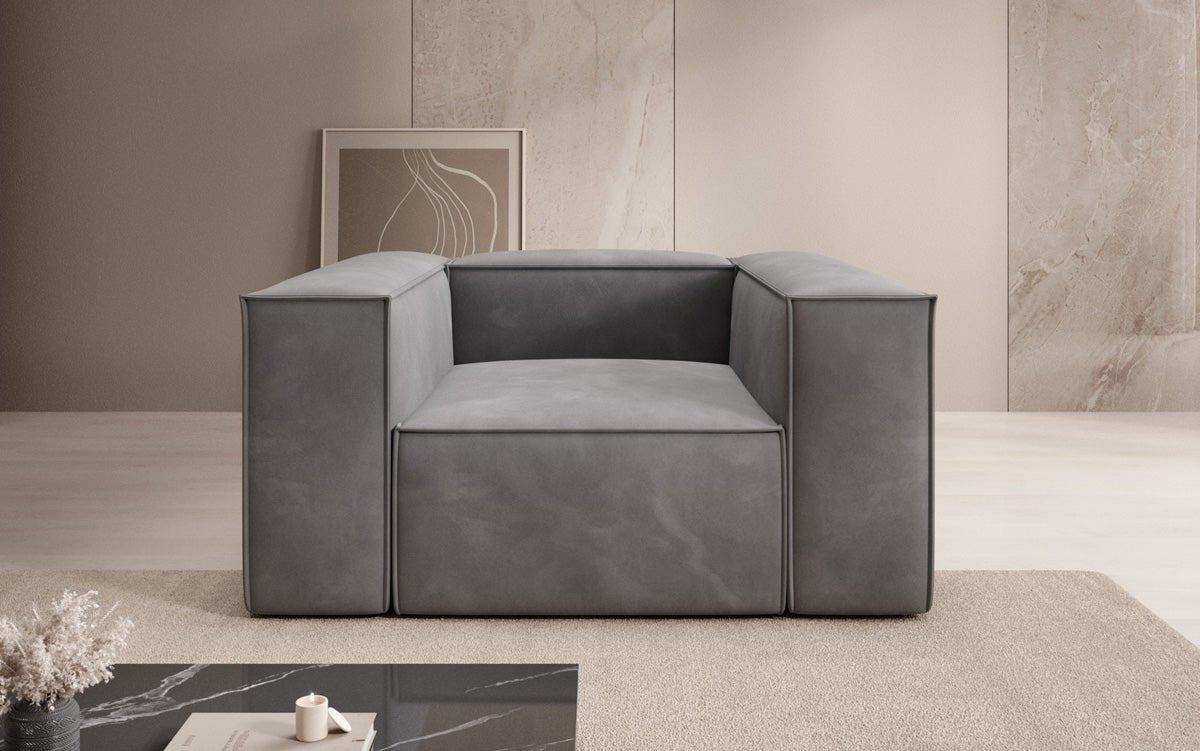 Luxuriöser Designer Samt Sofa-Sessel Lesley – Komfort, Stil & Eleganz für Ihr Zuhause