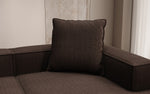 Lade das Bild in den Galerie-Viewer, Lesley Bouclé Zierkissen 60x60: Luxuriöses, Weiches Dekokissen für Sofa & Bett