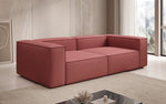 Lade das Bild in den Galerie-Viewer, Luxuriöses Designer Sofa Lesley 3-Sitzer: Modern, Komfortabel & Vielseitig in Stoff