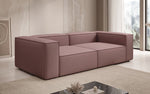 Lade das Bild in den Galerie-Viewer, Luxuriöses Designer Sofa Lesley 3-Sitzer: Modern, Komfortabel & Vielseitig in Stoff
