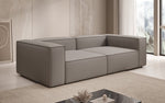 Lade das Bild in den Galerie-Viewer, Luxuriöses Designer Sofa Lesley 3-Sitzer: Modern, Komfortabel & Vielseitig in Stoff