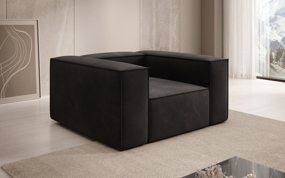 Luxuriöser Designer Samt Sofa-Sessel Lesley – Komfort, Stil & Eleganz für Ihr Zuhause
