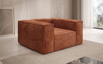 Lade das Bild in den Galerie-Viewer, Lesley Designer Cord Sofa: Modernes, Bequemes Wohnzimmer-Sofa mit Robuster Polsterung