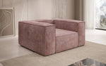 Lade das Bild in den Galerie-Viewer, Lesley Designer Cord Sofa: Modernes, Bequemes Wohnzimmer-Sofa mit Robuster Polsterung