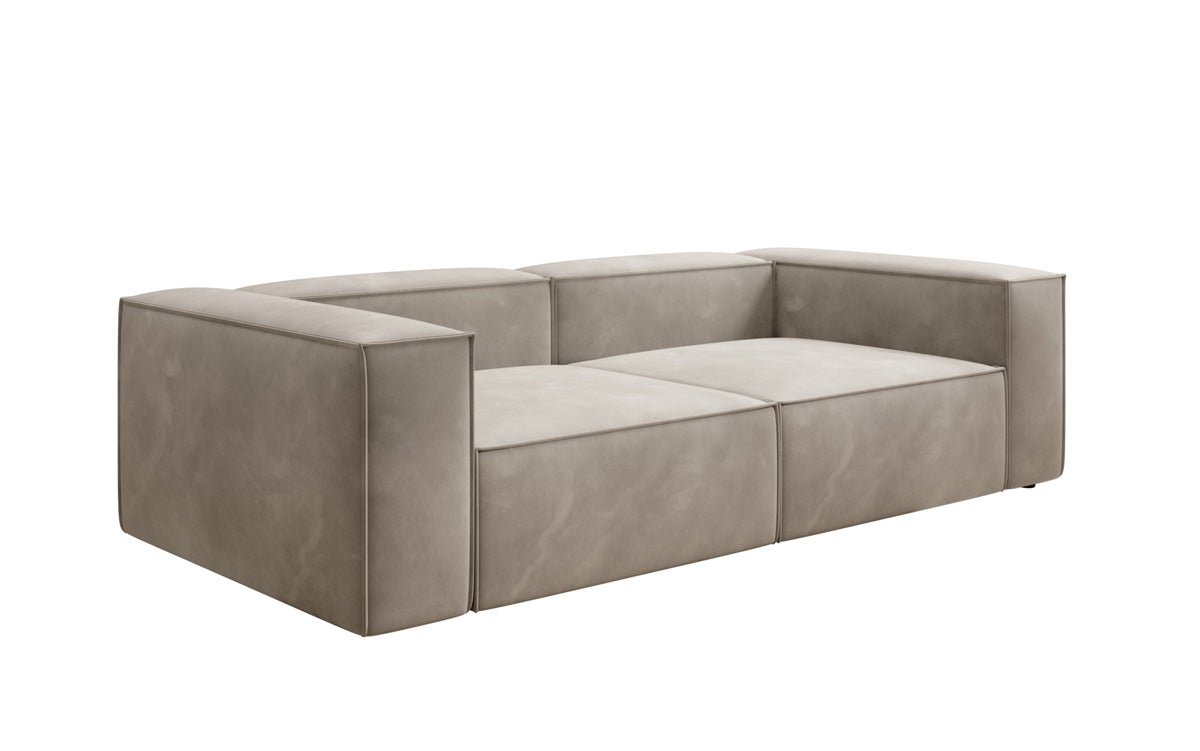 Luxuriöses Designer Samt Sofa Lesley 3-Sitzer – Eleganz trifft Komfort