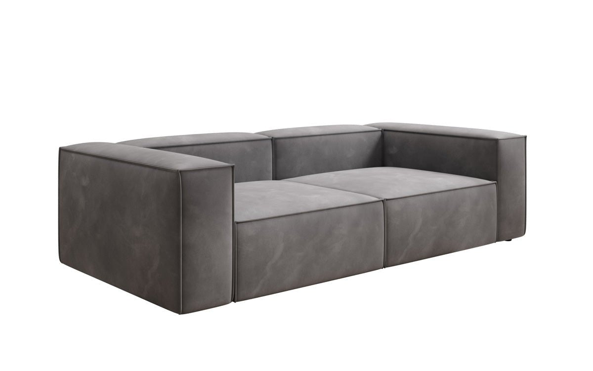 Luxuriöses Designer Samt Sofa Lesley 3-Sitzer – Eleganz trifft Komfort