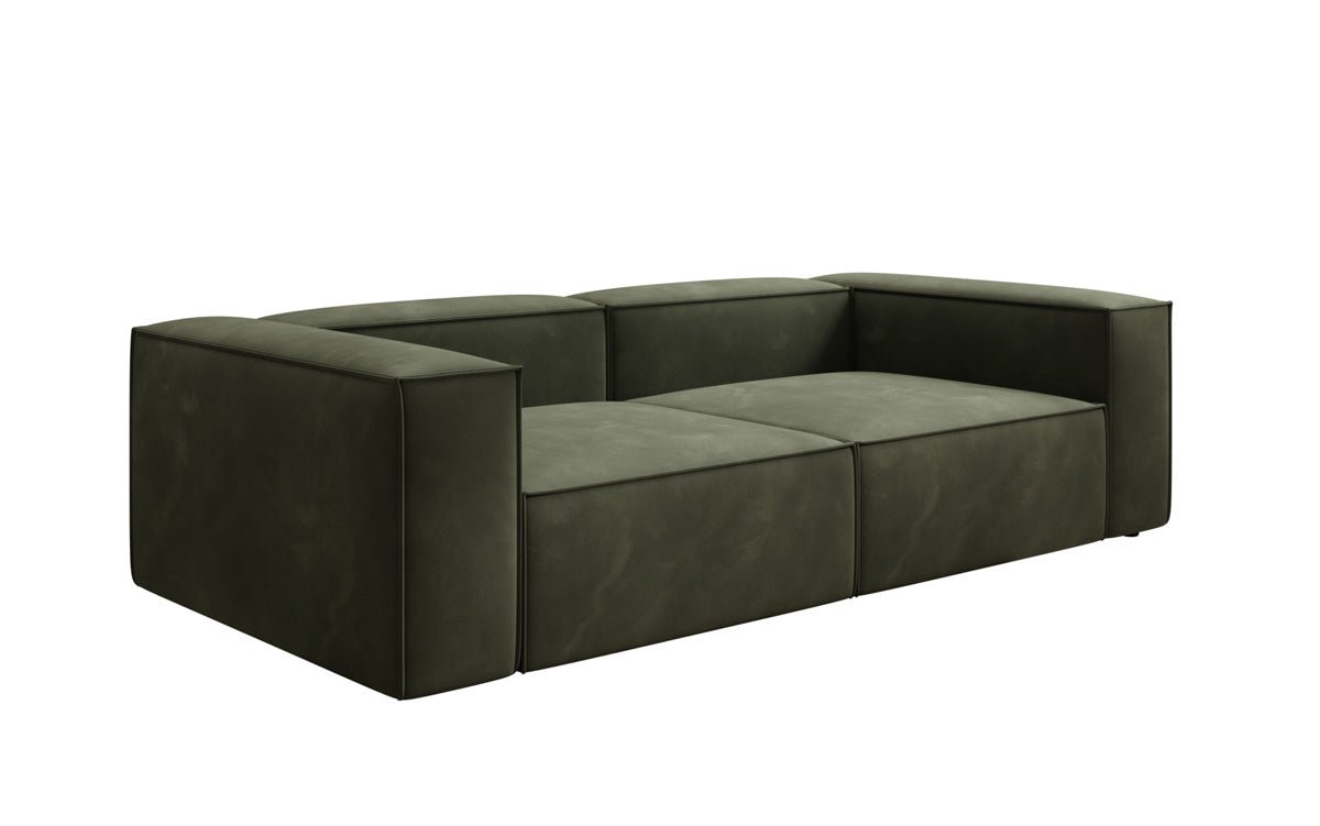 Luxuriöses Designer Samt Sofa Lesley 3-Sitzer – Eleganz trifft Komfort