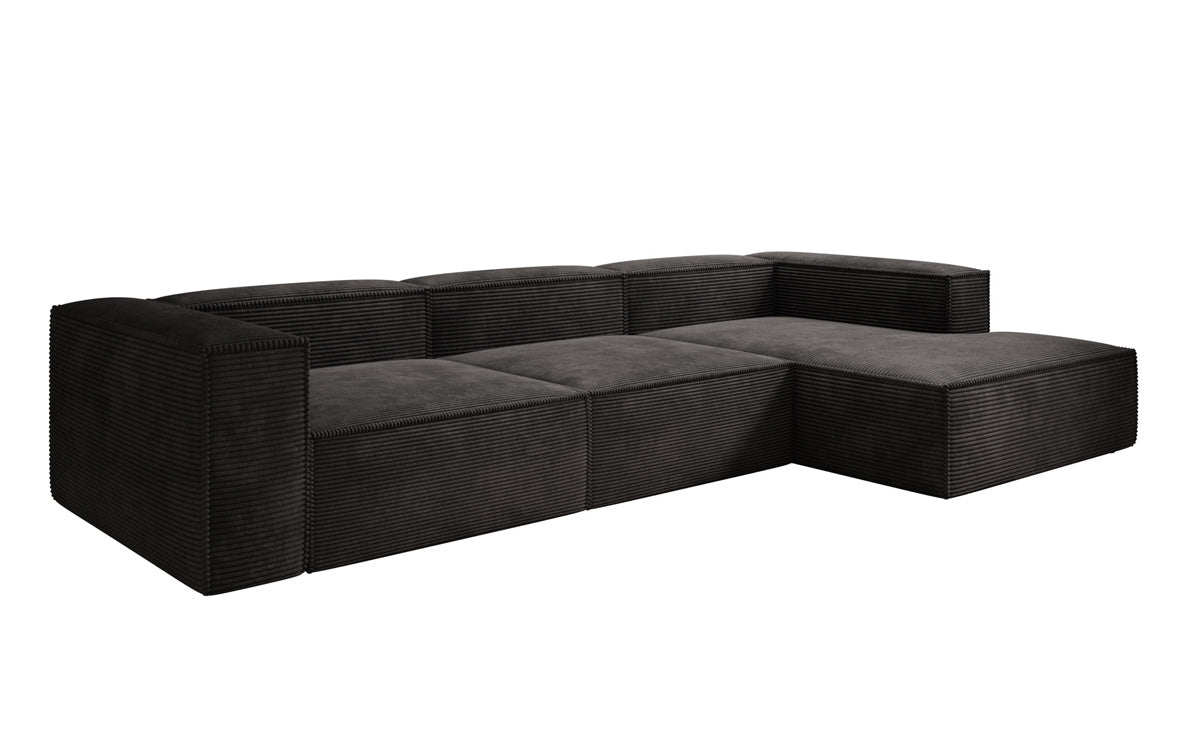 Lesley L-Form Cordsofa: Modernes Design für Ihr Gemütliches Wohnzimmer