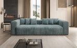 Lade das Bild in den Galerie-Viewer, Tully 3-Sitzer Cordsofa: Modernes Design, Luxuriöser Komfort für Ihr Wohnzimmer