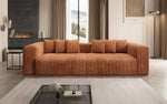 Lade das Bild in den Galerie-Viewer, Tully 3-Sitzer Cordsofa: Modernes Design, Luxuriöser Komfort für Ihr Wohnzimmer