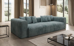 Lade das Bild in den Galerie-Viewer, Tully 3-Sitzer Cordsofa: Modernes Design, Luxuriöser Komfort für Ihr Wohnzimmer