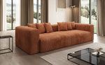 Lade das Bild in den Galerie-Viewer, Tully 3-Sitzer Cordsofa: Modernes Design, Luxuriöser Komfort für Ihr Wohnzimmer