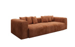 Lade das Bild in den Galerie-Viewer, Tully 3-Sitzer Cordsofa: Modernes Design, Luxuriöser Komfort für Ihr Wohnzimmer