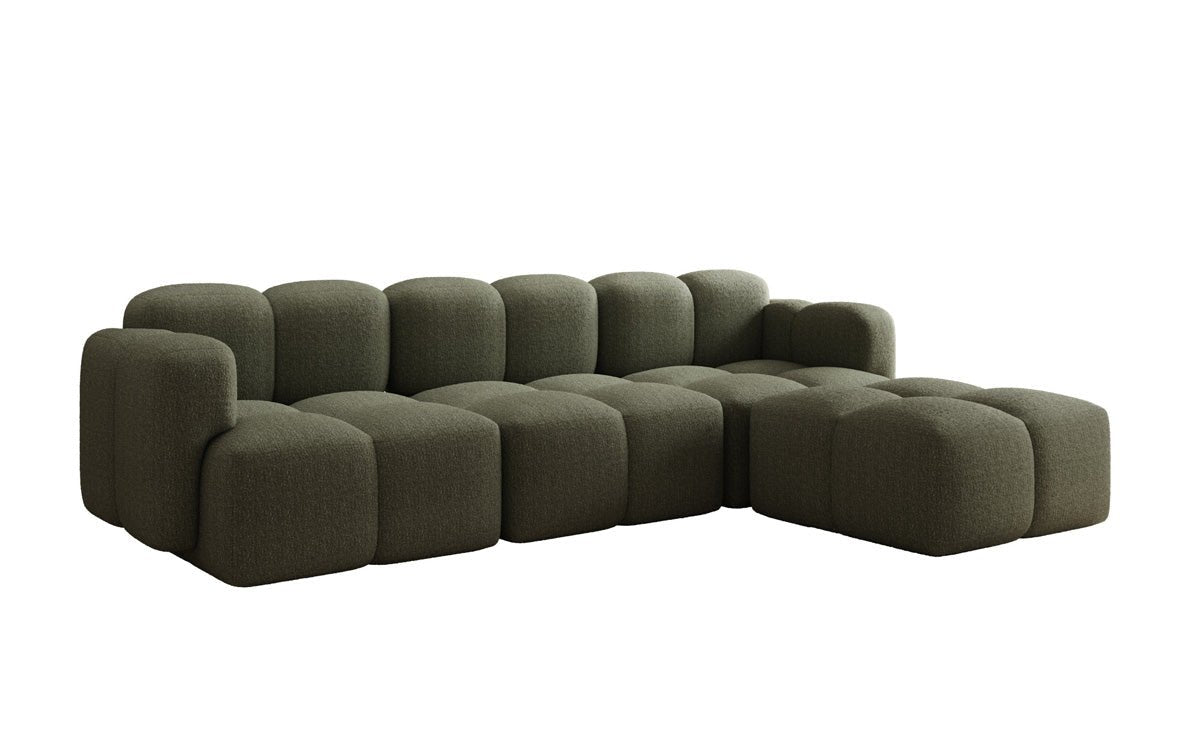 Luxuriöses Designer L-Sofa Celly: Stilvolles Bouclé Ecksofa für Ihr Traum-Wohnzimmer