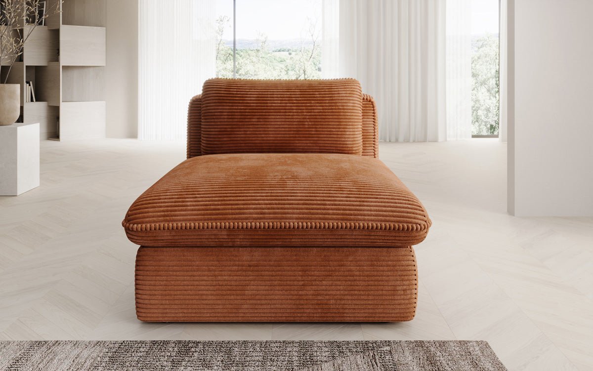 Cuddle Designer Sofa-Sessel: Gemütlicher Cord, Modernes Design für Ihr Wohnzimmer