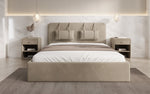 Lade das Bild in den Galerie-Viewer, Designer Samt Polsterbett Alma mit Stauraum – Luxus für Ihr Schlafzimmer