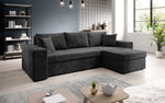 Lade das Bild in den Galerie-Viewer, Denver Designer Cord Sofa: Stilvoll, Bequem, mit Schlaf- und Klappfunktion