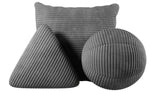 Lade das Bild in den Galerie-Viewer, Luxuriöses weiches Cord Zierkissen-Set für stilvolles Wohnzimmer-Ambiente