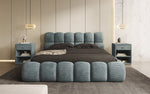 Lade das Bild in den Galerie-Viewer, Designer Polsterbett Boston Kordstoff mit Stauraum – Luxuriös, Modern, Komfortabel