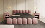 Lade das Bild in den Galerie-Viewer, Designer Polsterbett Boston Kordstoff mit Stauraum – Luxuriös, Modern, Komfortabel