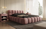 Lade das Bild in den Galerie-Viewer, Designer Polsterbett Boston Kordstoff mit Stauraum – Luxuriös, Modern, Komfortabel